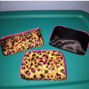 3 piece makeup bag set